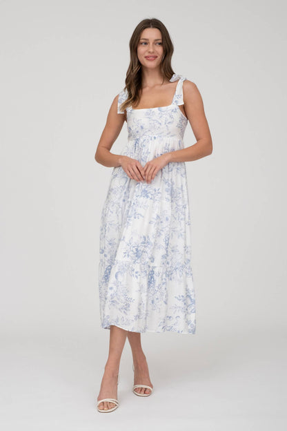 Garden of Grace Tiered Midi Dress