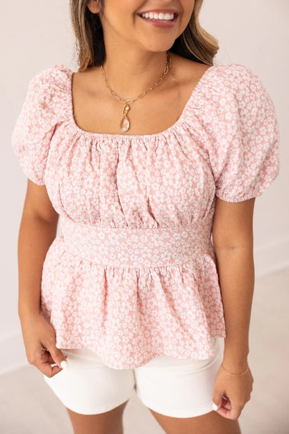 The Sweet Magnolia Baby Doll Blouse