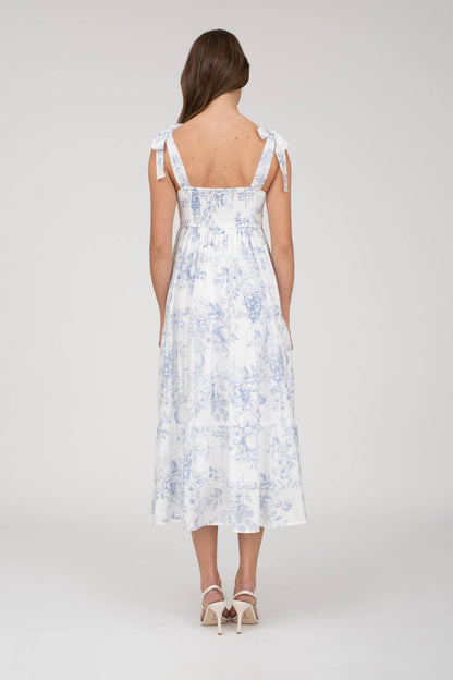 Garden of Grace Tiered Midi Dress