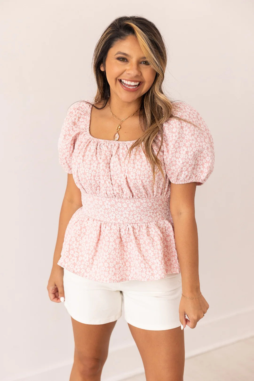 The Sweet Magnolia Baby Doll Blouse