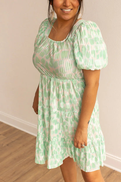 Lilly Mist Puff Dress